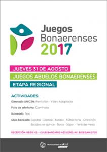 Azul ser sede regional de Juegos Bonaerenses para Adultos Mayores